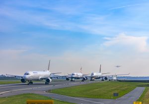 Vliegtuigen op Schiphol
