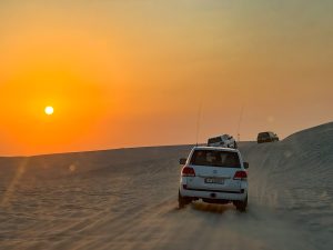 Woestijnsafari naar Khor Al Adaid