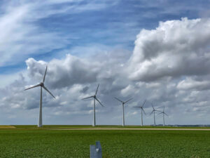 windmolens in Flevoland